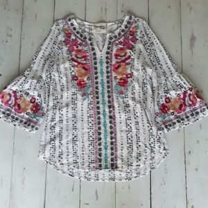 Ellys Embroidered Top by Savanna Jane